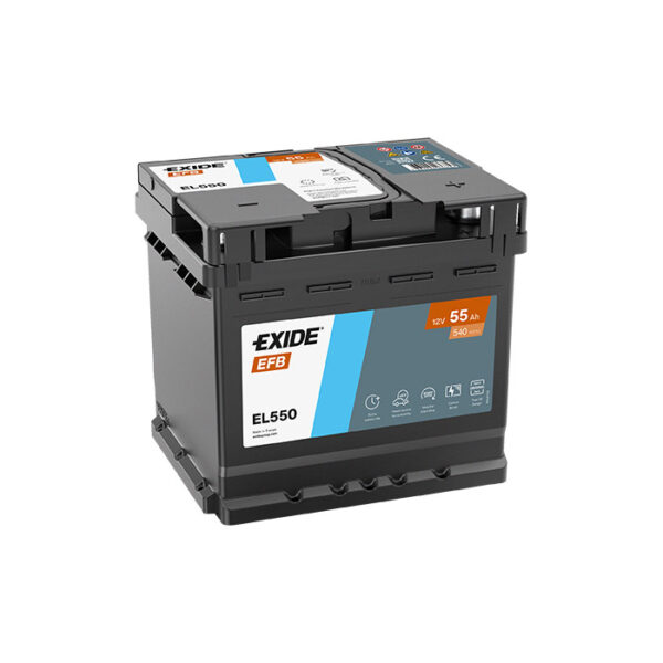 Exide EFB EL550 55 Ah Accu